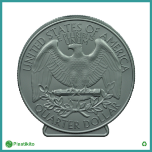 Alcancia Moneda 1/4 Dólar